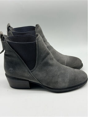 Timberland SUTHERLIN BAY SLOUCH CHELSEA Women's NEW Zip-Boot Gray 10